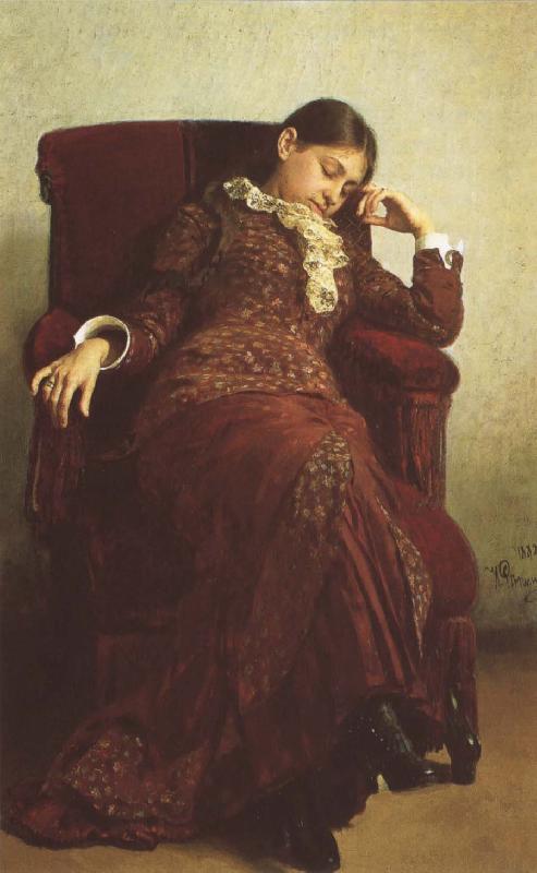 Ilya Repin Rest oil painting image